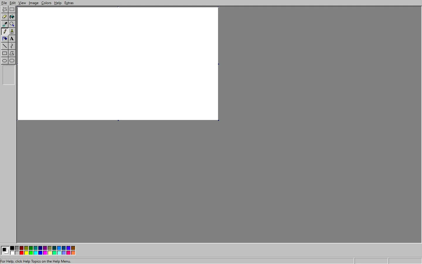 JS Paint homepage screenshot