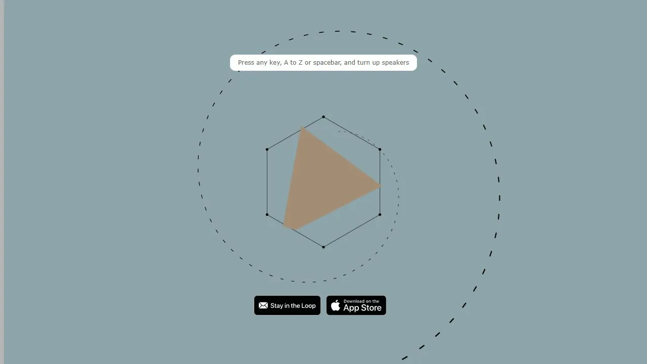 Patatap website screenshot
